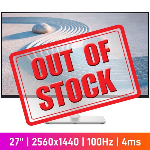 Dell S2725DS WQHD (2560x1440) Monitor, 100Hz, IPS, 27"