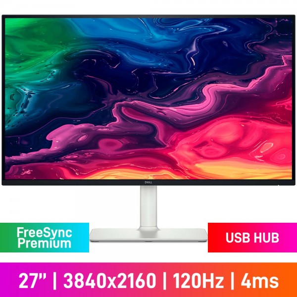 Dell 27 PLUS S2725QC 4K UHD (3840x2160) Gaming Monitor with USB