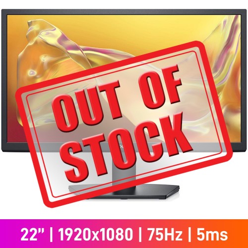 Dell SE2225H FHD (1920x1080) Monitor, 75Hz, VA, 21.5"