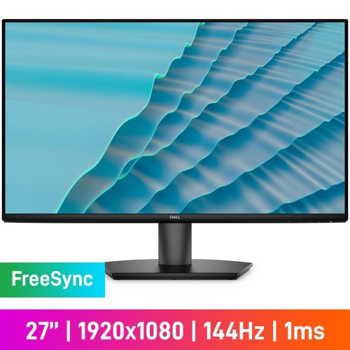 Dell SE2726H FHD (1920x1080) Gaming Monitor, 144Hz, FreeSync, IPS, 27"