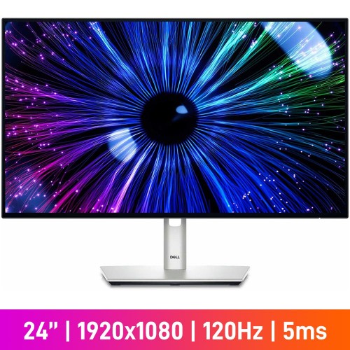 Dell UltraSharp U2424HE FHD (1920x1080) Hub Monitor, 120Hz, IPS, 24"