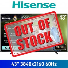 Hisense Q6Q Series 43Q6Q 43" 4K UHD (3840x2160) Dolby Vision Quantum Dot Smart TV with Wi-Fi and Bluetooth