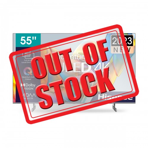 Hisense U6K Series 55U6K 55" 4K UHD (3840x2160) Quantum Dot ULED Dolby Vision HDR10+ Smart TV with Wi-Fi and Bluetooth