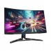 Lenovo LEGION R32qc-30 WQHD (2560x1440) 1500R Curved Gaming Monitor, 180Hz, FreeSync, VA, 31.5"