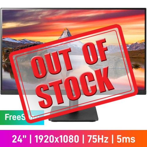 LG 24MP400-B FHD (1920x1080) Monitor, 75Hz, FreeSync, IPS, 23.8"