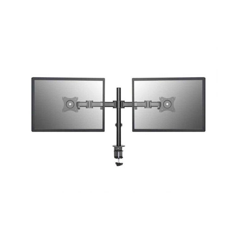 Equip 650115 Articulating Dual Monitor Stand, Clamp Desk Mount, 13" 27"