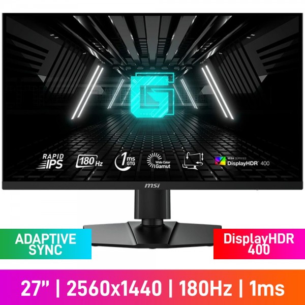 MSI G274QPF E2 WQHD (2560x1440) Gaming Monitor, 180Hz, Adaptive