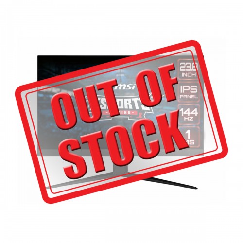 MSI OPTIX G241 FHD (1920x1080) Gaming Monitor, 144Hz, FreeSync, IPS, 23.8"