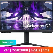 Samsung LS24AG320NAXXA Odyssey G32A FHD (1920x1080) Gaming Monitor, 165Hz, FreeSync Premium, VA, 24"