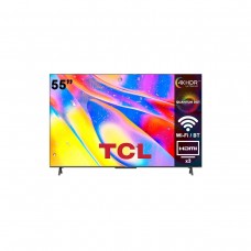 TCL C725 55" 4K UHD (3840x2160) Dolby Vision HDR10 Quantum Dot Android Smart TV, with Wi-Fi and Bluetooth