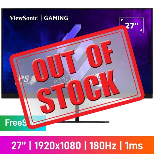 ViewSonic VX2779-HD-PRO FHD (1920x1080) Gaming Monitor, 180Hz, FreeSync, HDR10, IPS, 27" ViewSonic VX2779-HD-PRO FHD (1920x1080) Gaming Monitor, 180Hz, FreeSync, HDR10, IPS, 27"