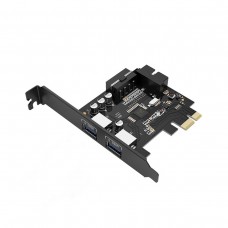 Orico PVU3-2O2I-V1 2-Port Internal USB 3.0 + 19-Pin Internal USB 3.0 Header PCI-Express Expansion Card