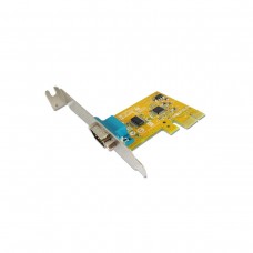 Sunix SER6427A 1-Port Serial RS232 Add-on Card with Low Profile Bracket, PCI-Express 2.0 x1 Card