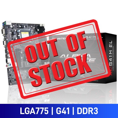 Arktek AK-G41M, Intel G41 Chipset, LGA775, DDR3, Micro ATX Desktop Motherboard