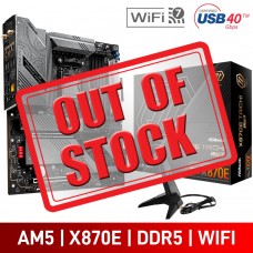 ASRock X870E TAICHI LITE with Wi-Fi, AMD X870E Chipset, Socket AM5, E-ATX Desktop Motherboard