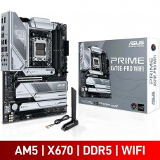 ASUS PRIME X670E-PRO WIFI, AMD X670 Chipset, Socket AM5, ATX Desktop Motherboard