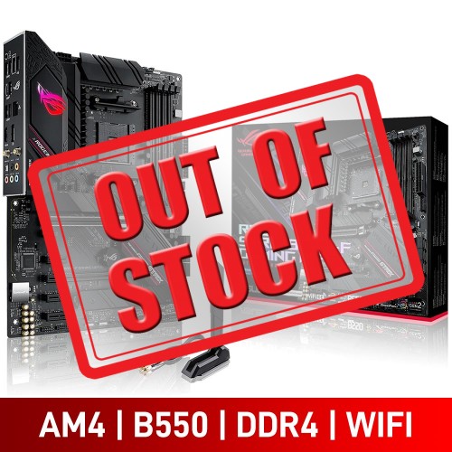 ASUS ROG STRIX B550-F GAMING WIFI II, AMD B550 Chipset, Socket AM4, DDR4, ATX Desktop Motherboard ASUS ROG STRIX B550-F GAMING WIFI II, AMD B550 Chipset, Socket AM4, DDR4, ATX Desktop Motherboard