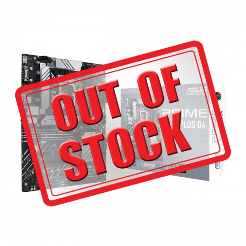 ASUS PRIME B660-PLUS D4, Intel B660 Chipset, LGA1700, DDR4, ATX Desktop Motherboard