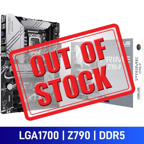 ASUS PRIME Z790-P, Intel Z790 Chipset, LGA1700, DDR5, ATX Desktop Motherboard