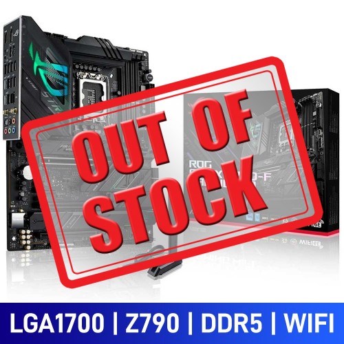 ASUS ROG STRIX Z790-F GAMING WIFI, Intel Z790 Chipset, LGA1700, DDR5, ATX Desktop Motherboard