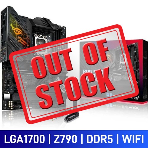 ASUS ROG STRIX Z790-H GAMING WIFI, Intel Z790 Chipset, LGA1700, DDR5, ATX Desktop Motherboard