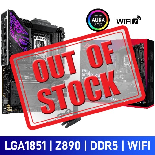 ASUS ROG STRIX Z890-E GAMING WIFI, Intel Z890 Chipset, LGA1851, DDR5, ATX Desktop Motherboard