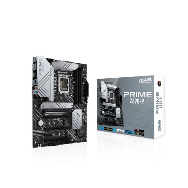 ASUS PRIME Z690-P, Intel Z690 Chipset, LGA1700, DDR5, ATX Desktop