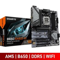 Gigabyte B650 EAGLE AX with Wi-Fi, AMD B650 Chipset, Socket AM5, ATX Desktop Motherboard