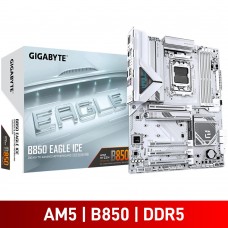 Gigabyte B850 EAGLE ICE, AMD B850 Chipset, Socket AM5, ATX Desktop Motherboard Gigabyte B850 EAGLE ICE, AMD B850 Chipset, Socket AM5, ATX Desktop Motherboard
