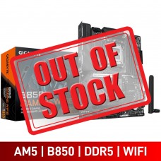 Gigabyte B850 GAMING WIFI6, AMD B850 Chipset, Socket AM5, ATX Desktop Motherboard
