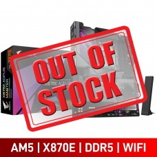Gigabyte X870E AORUS MASTER with Wi-Fi, AMD X870E Chipset, Socket AM5, ATX Desktop Motherboard