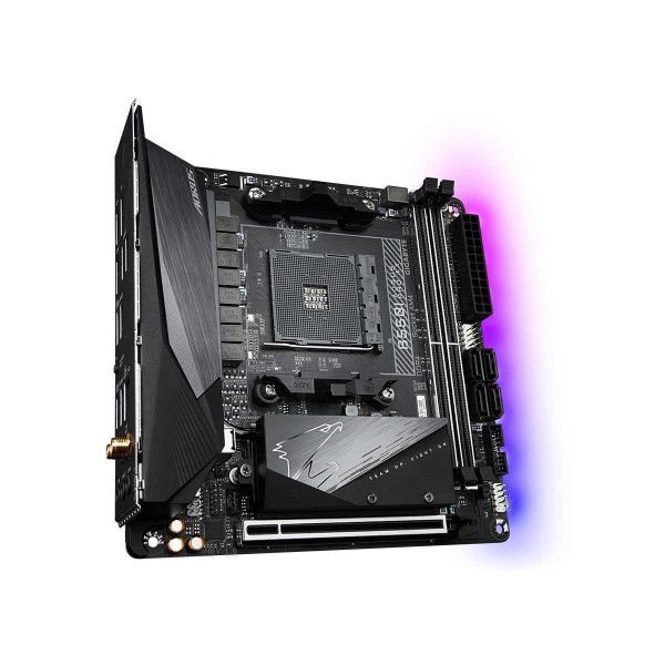 Gigabyte B550I AORUS PRO AX with Wi-Fi, AMD B550 Chipset, Socket
