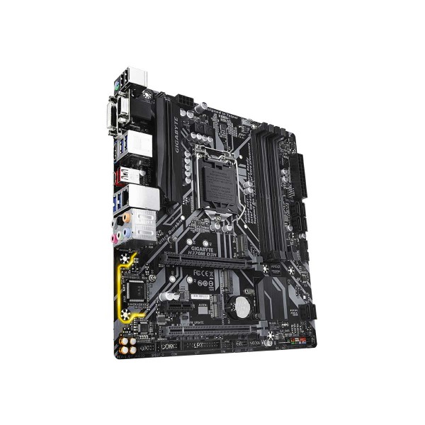 Gigabyte H370M D3H, Intel H370 Chipset, LGA1151, Micro ATX Desktop