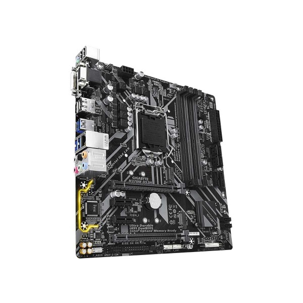 Gigabyte H370M DS3H, Intel H370 Chipset, LGA1151, Micro ATX