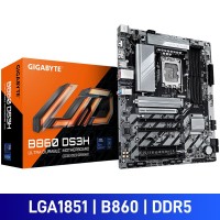 Gigabyte B860 DS3H, Intel B860 Chipset, LGA1851, DDR5, ATX Desktop Motherboard