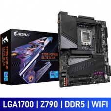 Gigabyte Z790 AORUS ELITE X AX with Wi-Fi, Intel Z790 Chipset, LGA1700, DDR5, ATX Desktop Motherboard