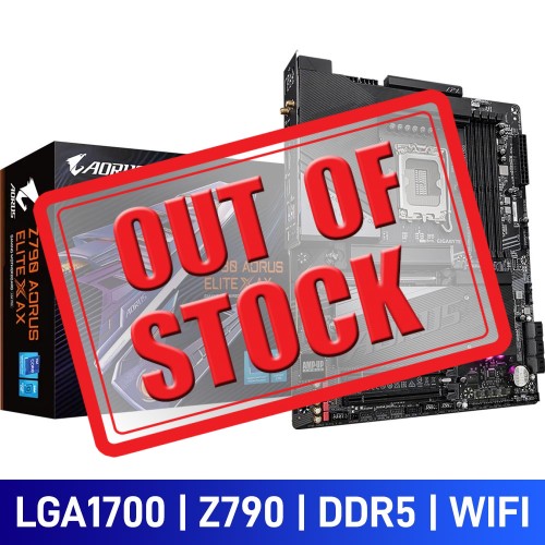 Gigabyte Z790 AORUS ELITE X AX with Wi-Fi, Intel Z790 Chipset, LGA1700, DDR5, ATX Desktop Motherboard Gigabyte Z790 AORUS ELITE X AX with Wi-Fi, Intel Z790 Chipset, LGA1700, DDR5, ATX Desktop Motherboard