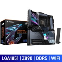 Gigabyte Z890 AORUS MASTER AI TOP with Wi-Fi, Intel Z890 Chipset, LGA1851, DDR5, E-ATX Desktop Motherboard