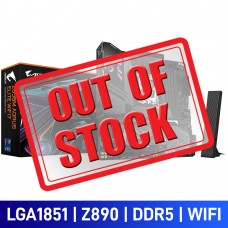 Gigabyte Z890M AORUS ELITE WIFI7, Intel Z890 Chipset, LGA1851, DDR5, Micro ATX Desktop Motherboard Gigabyte Z890M AORUS ELITE WIFI7, Intel Z890 Chipset, LGA1851, DDR5, Micro ATX Desktop Motherboard