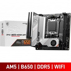MSI MPG B650I EDGE WIFI, AMD B650 Chipset, Socket AM5, Mini ITX Desktop Motherboard