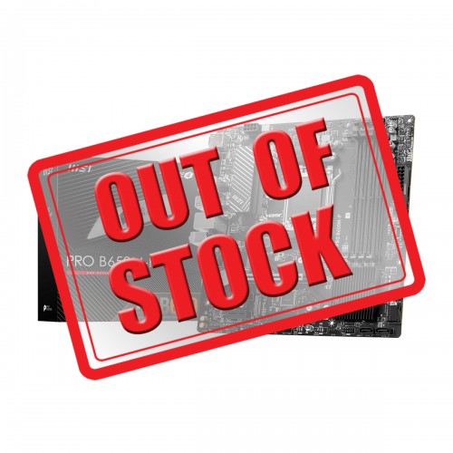 MSI PRO B650M-P, AMD B650 Chipset, Socket AM5, Micro ATX Desktop Motherboard