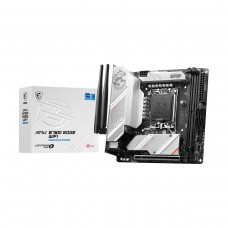 MSI MPG B760I EDGE WIFI, Intel B760 Chipset, LGA1700, DDR5, Mini ITX Desktop Motherboard MSI MPG B760I EDGE WIFI, Intel B760 Chipset, LGA1700, DDR5, Mini ITX Desktop Motherboard