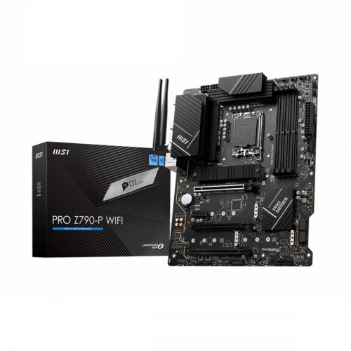 MSI PRO Z790-P WIFI, Intel Z790 Chipset, LGA1700, DDR5, ATX Desktop Motherboard