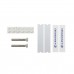 Linkbasic Single Port Faceplate, 115mm x 70mm — White