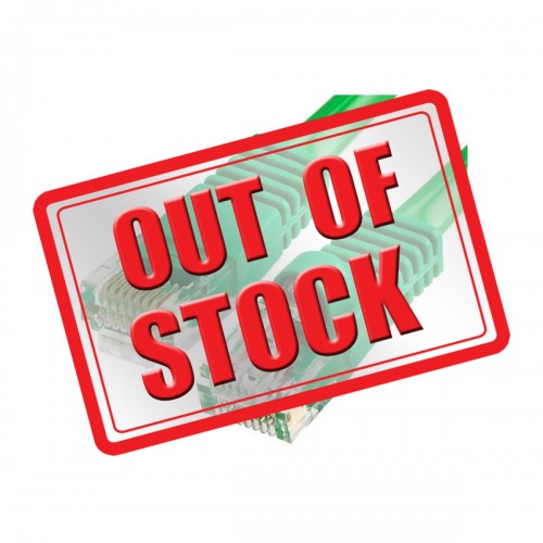 Unbranded Cat5E Unshielded Network Cable Flylead, Green, 1 Meter