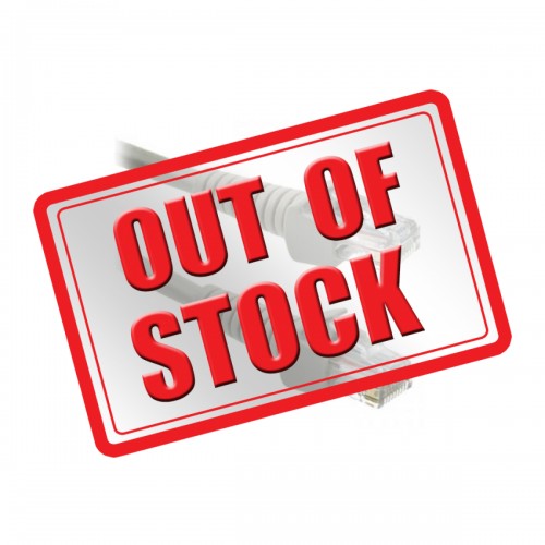 Unbranded Cat5E Unshielded Network Cable Flylead, Grey, 1 Meter