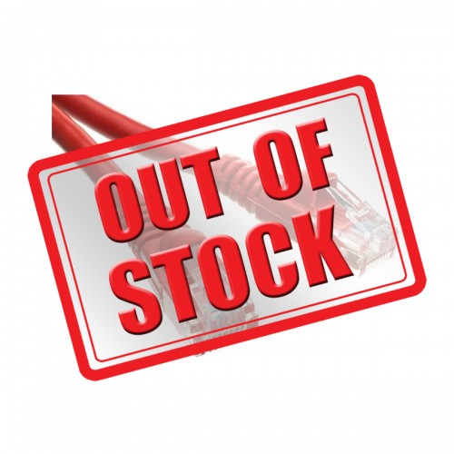 Unbranded Cat6 Unshielded Network Cable Flylead, Red, 1 Meter