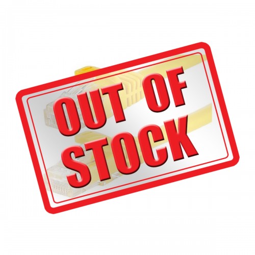 Unbranded Cat6 Unshielded Network Cable Flylead, Yellow, 2 Meters