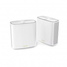 ASUS ZenWiFi XD6S AX5400 Wi-Fi 6 (802.11ax) Dual Band Mesh-Enabled Wireless Router, White — Twin Pack