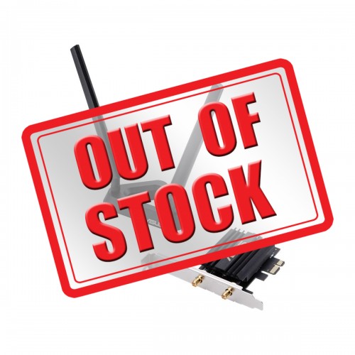 ASUS PCE-AX58BT Dual Band AC3000 802.11ax WiFi 6 and Bluetooth 5.0 PCI-Express Adapter